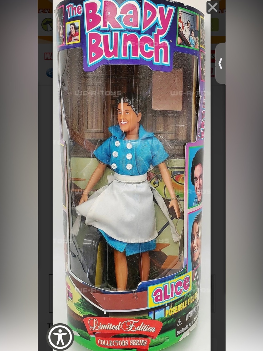 Vintage Limited Edition - The Brady Bunch Alice Doll